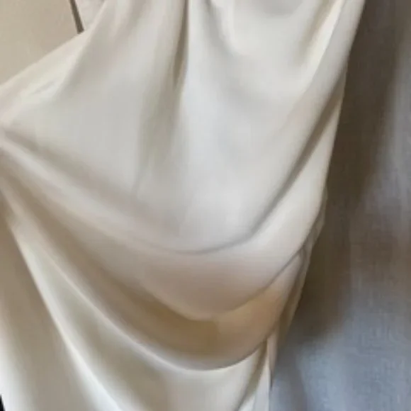 Amanda Uprichard Janet Dress Ivory Size Large Sexy Cocktail - Picture 13 of 14